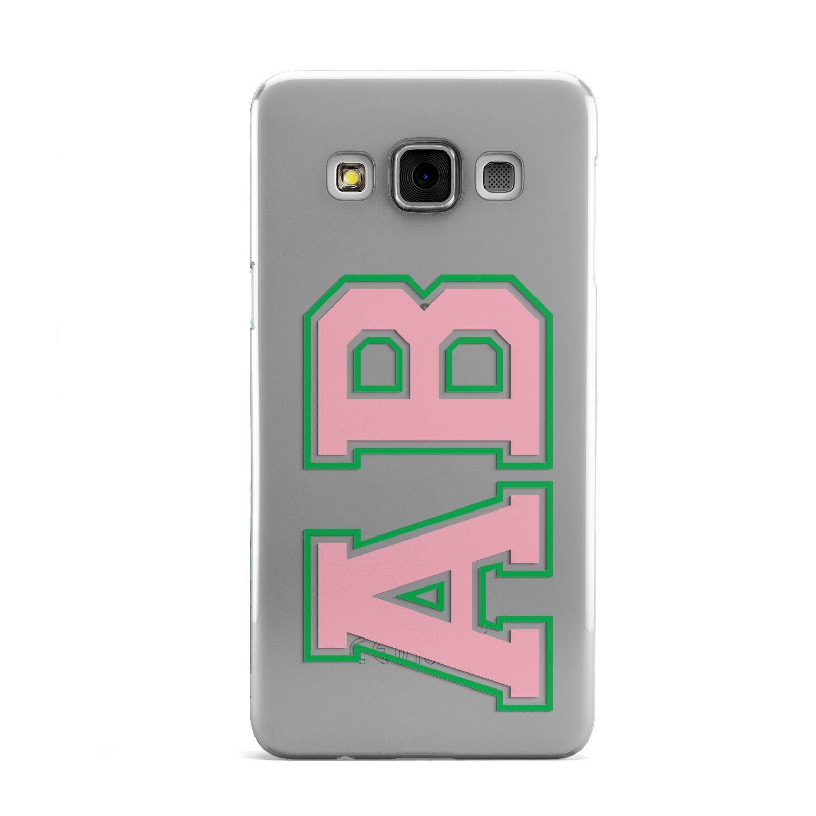 Custom Varsity Text Samsung Galaxy A3 Case