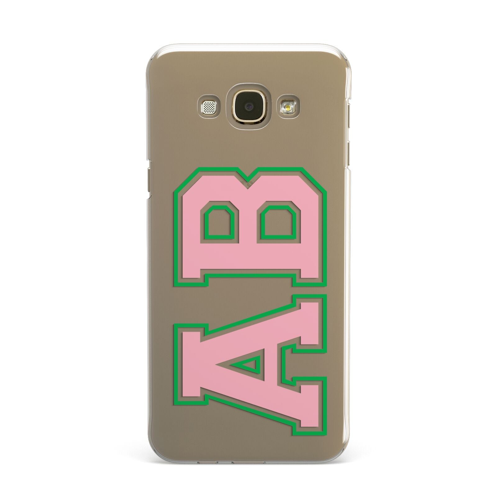 Custom Varsity Text Samsung Galaxy A8 Case