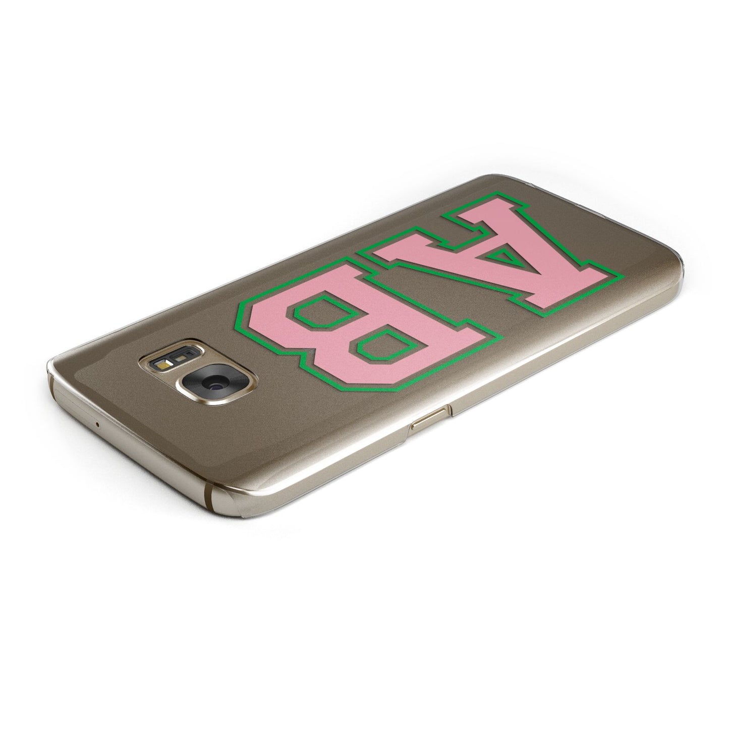 Custom Varsity Text Samsung Galaxy Case Top Cutout