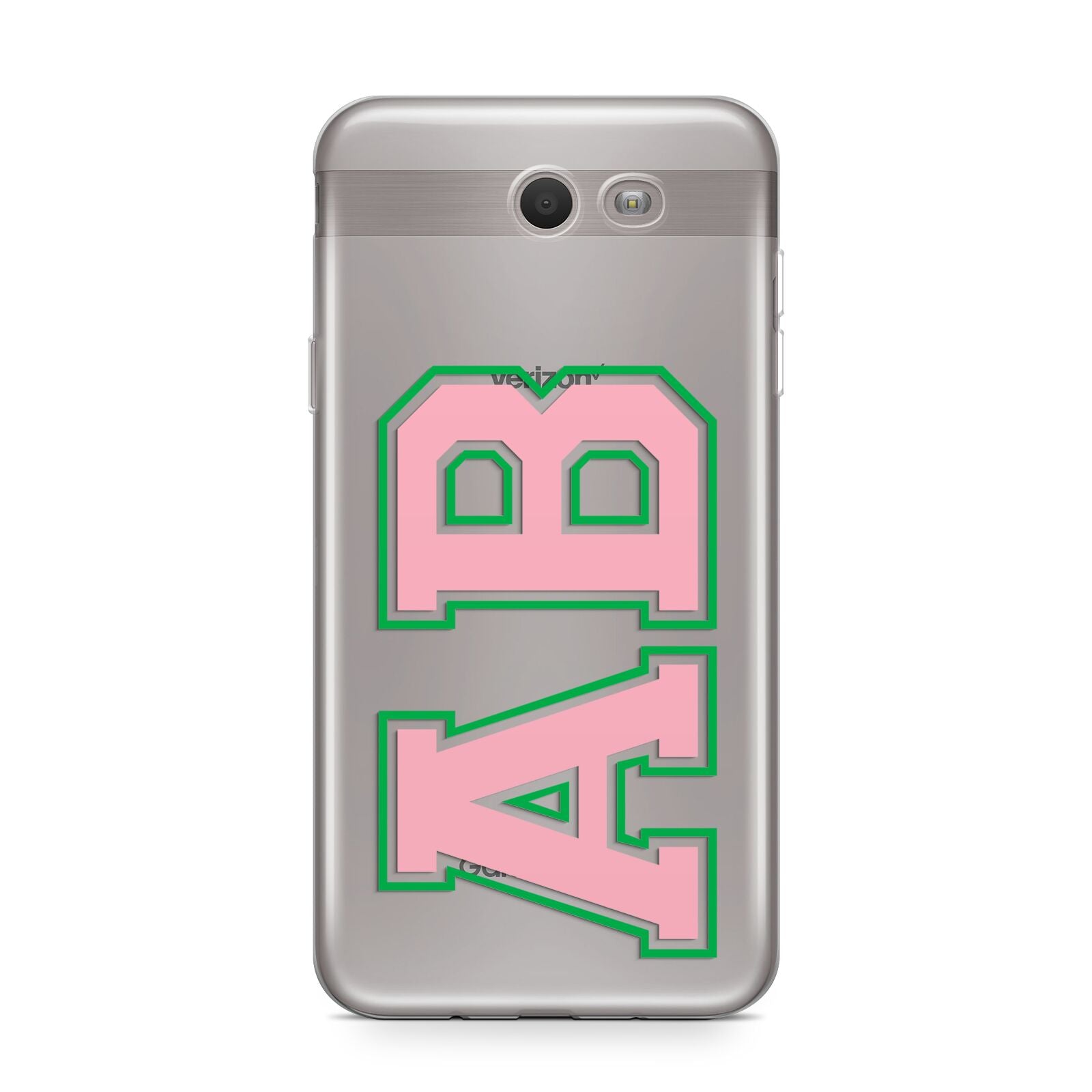 Custom Varsity Text Samsung Galaxy J7 2017 Case