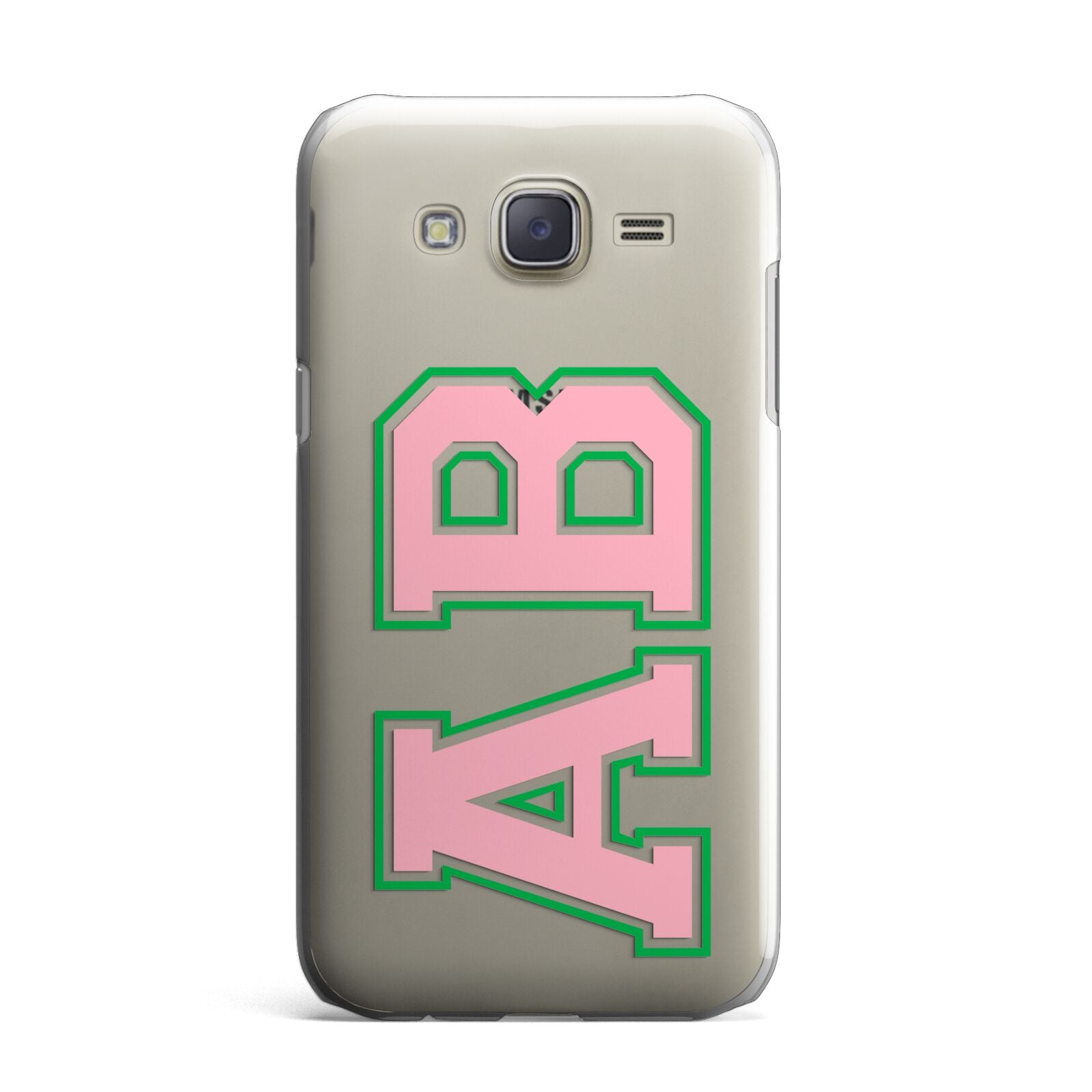 Custom Varsity Text Samsung Galaxy J7 Case