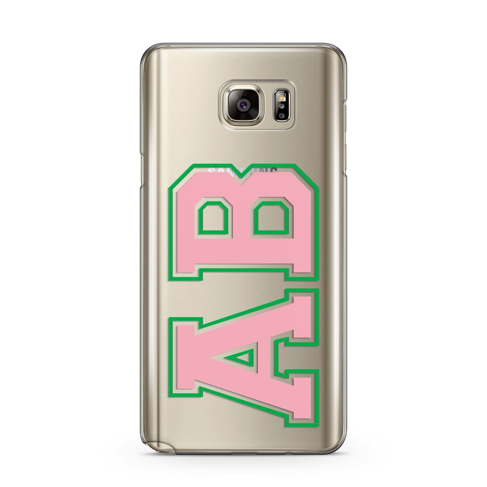 Custom Varsity Text Samsung Galaxy Note 5 Case