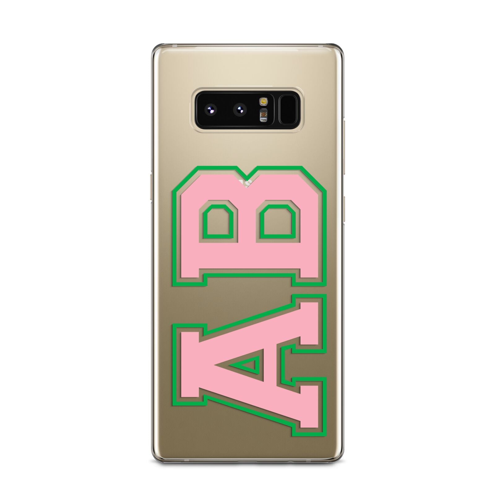 Custom Varsity Text Samsung Galaxy Note 8 Case