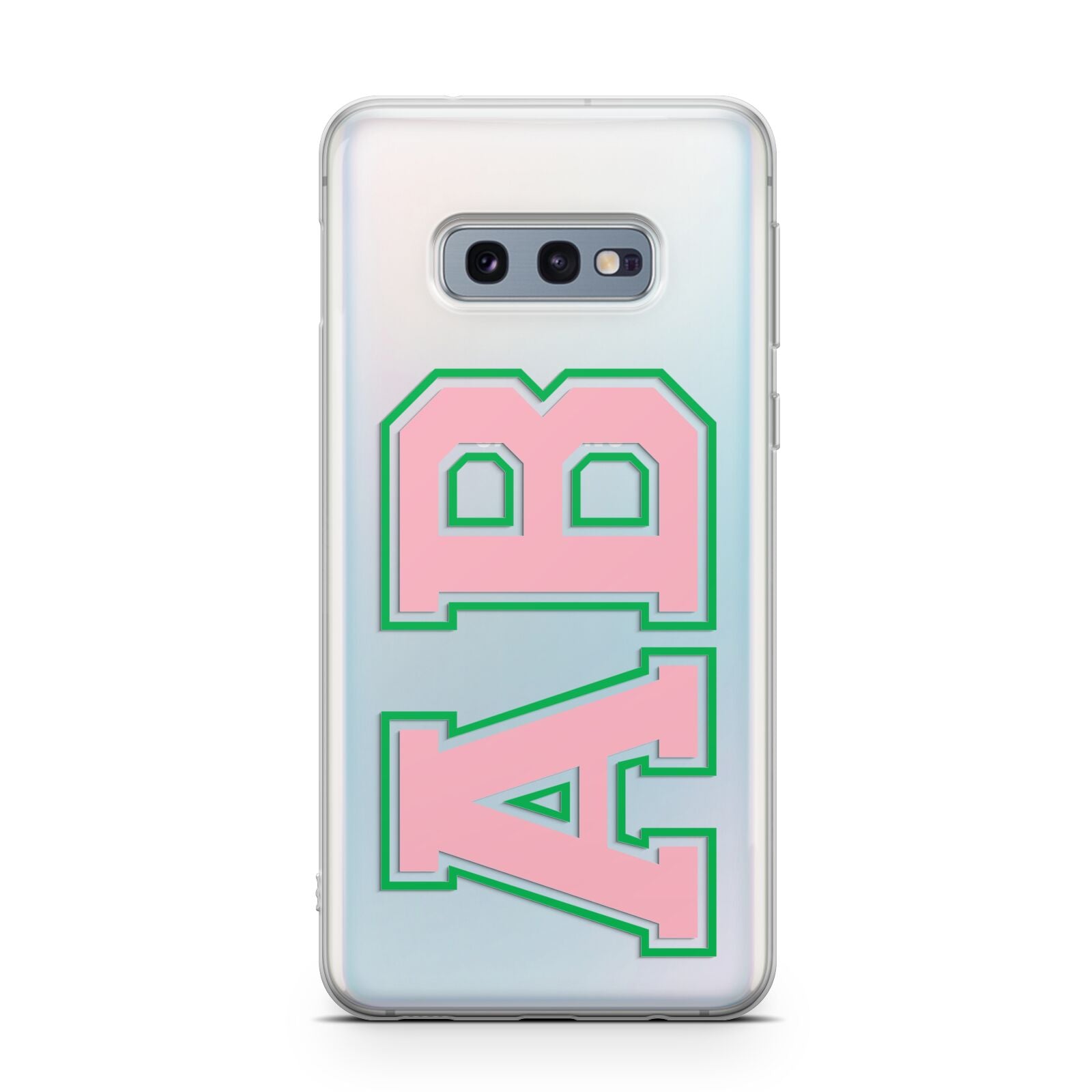 Custom Varsity Text Samsung Galaxy S10E Case