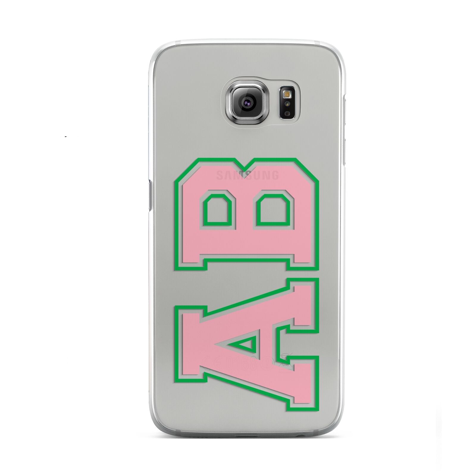 Custom Varsity Text Samsung Galaxy S6 Case