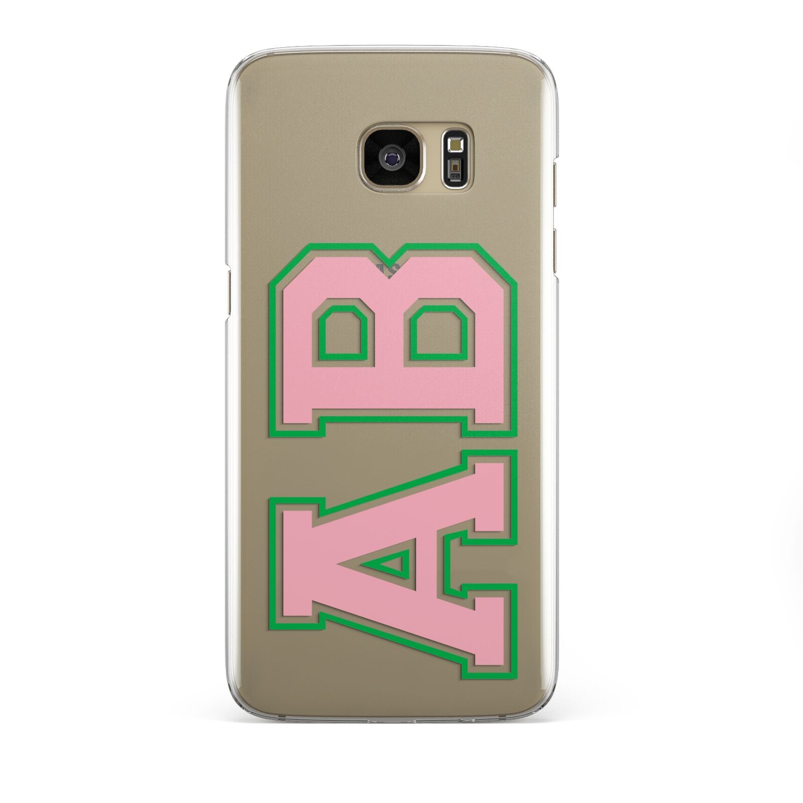 Custom Varsity Text Samsung Galaxy S7 Edge Case