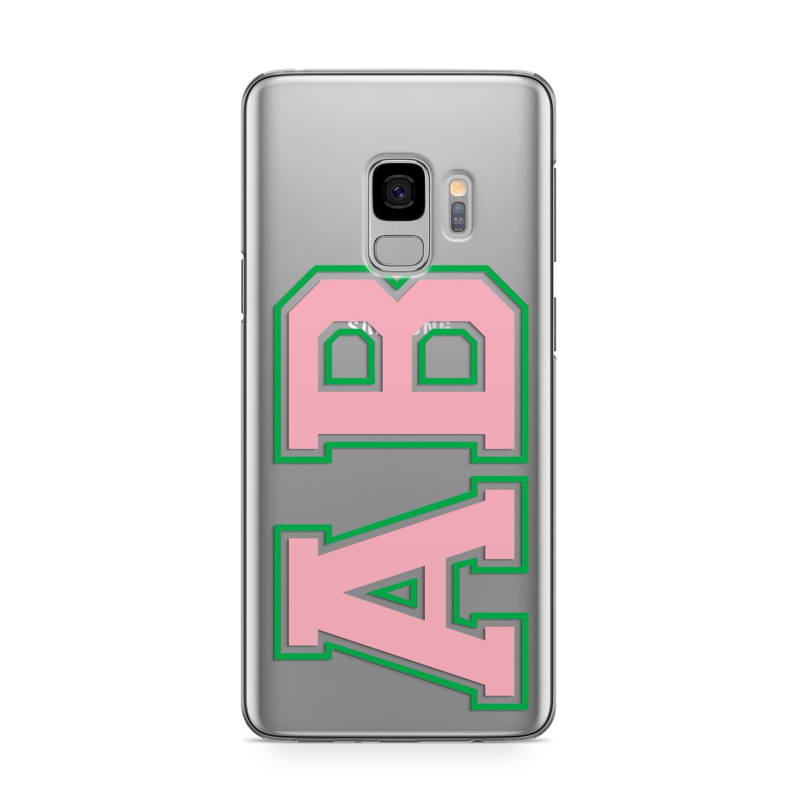 Custom Varsity Text Samsung Galaxy S9 Case