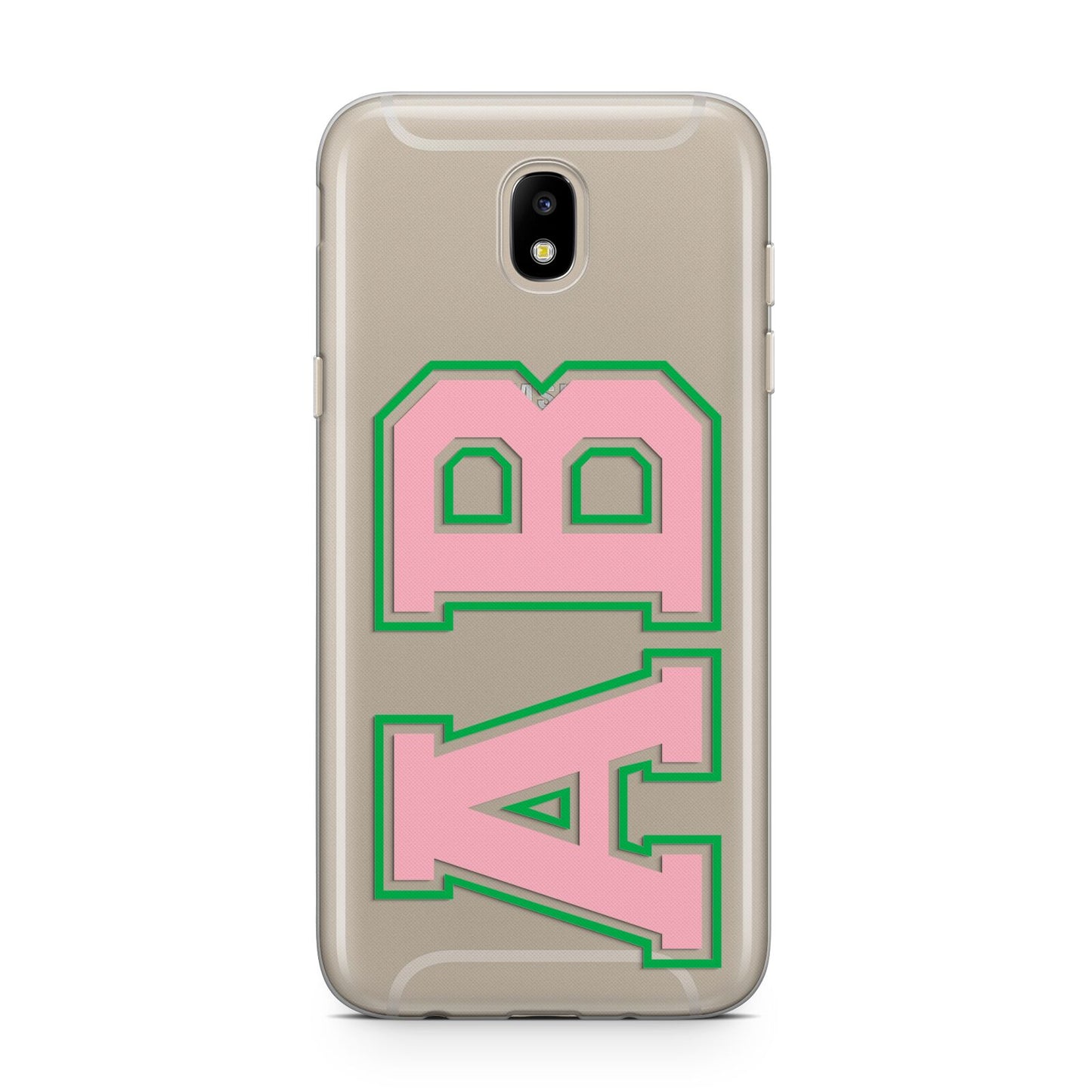 Custom Varsity Text Samsung J5 2017 Case