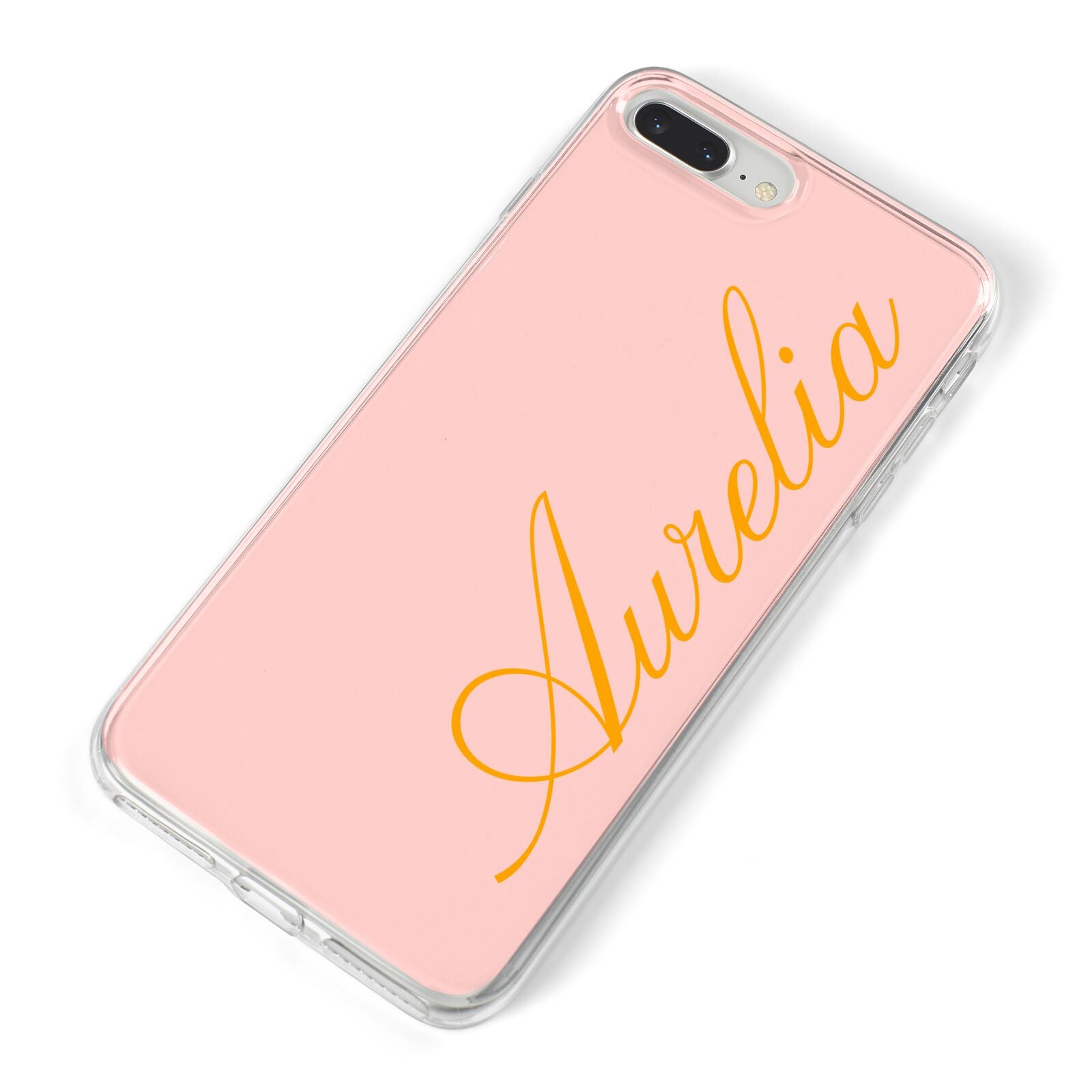 Custom iPhone 8 Plus Bumper Case on Silver iPhone Alternative Image