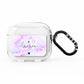 Customisable Name Initial Marble AirPods Clear Case 3rd Gen