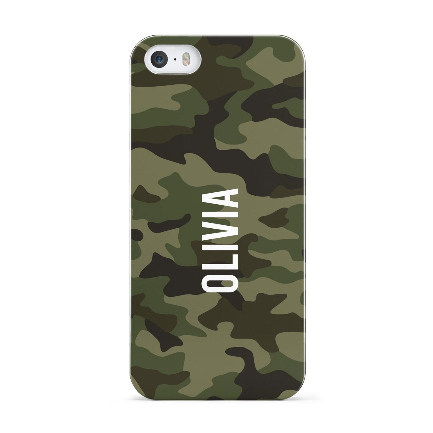 Customised Camouflage Apple iPhone 5 Case