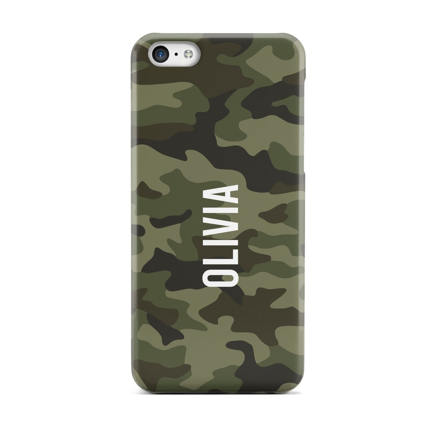 Customised Camouflage Apple iPhone 5c Case