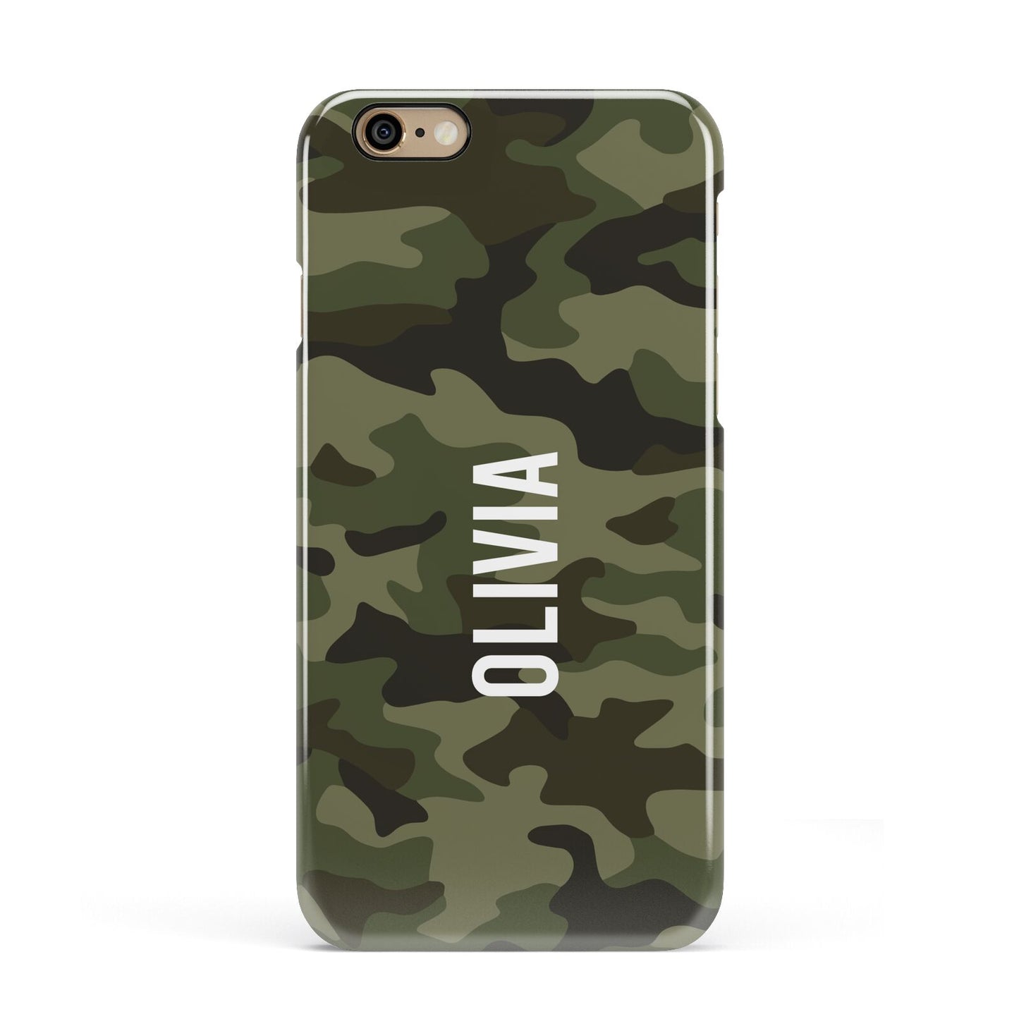 Customised Camouflage Apple iPhone 6 3D Snap Case