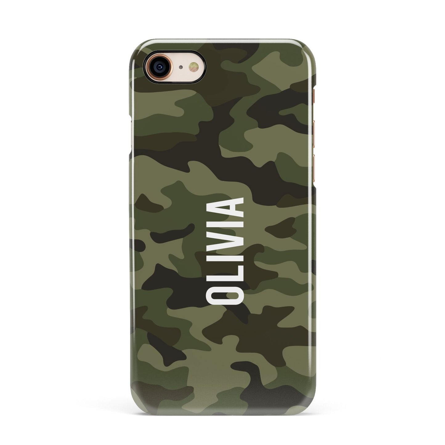 Customised Camouflage Apple iPhone 7 8 3D Snap Case