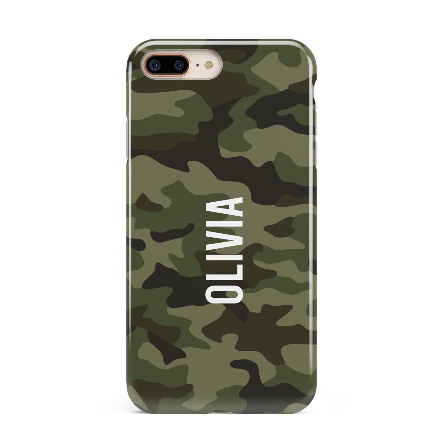 Customised Camouflage Apple iPhone 7 8 Plus 3D Tough Case