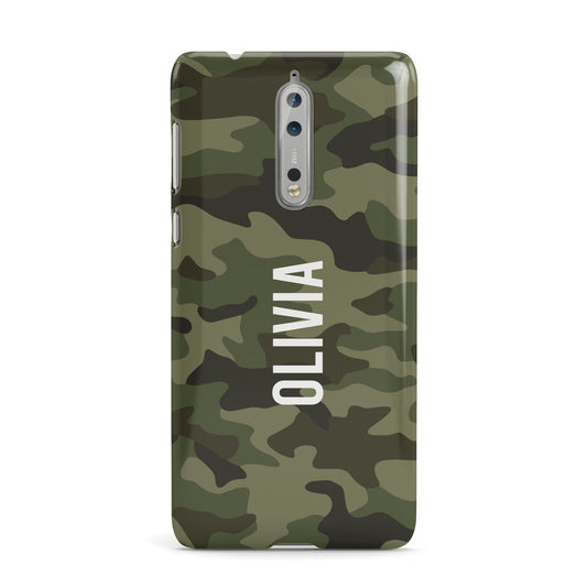 Customised Camouflage Nokia Case