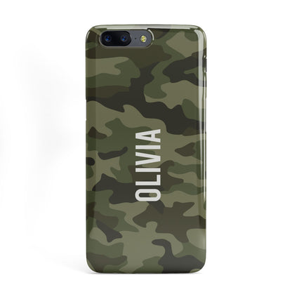 Customised Camouflage OnePlus Case