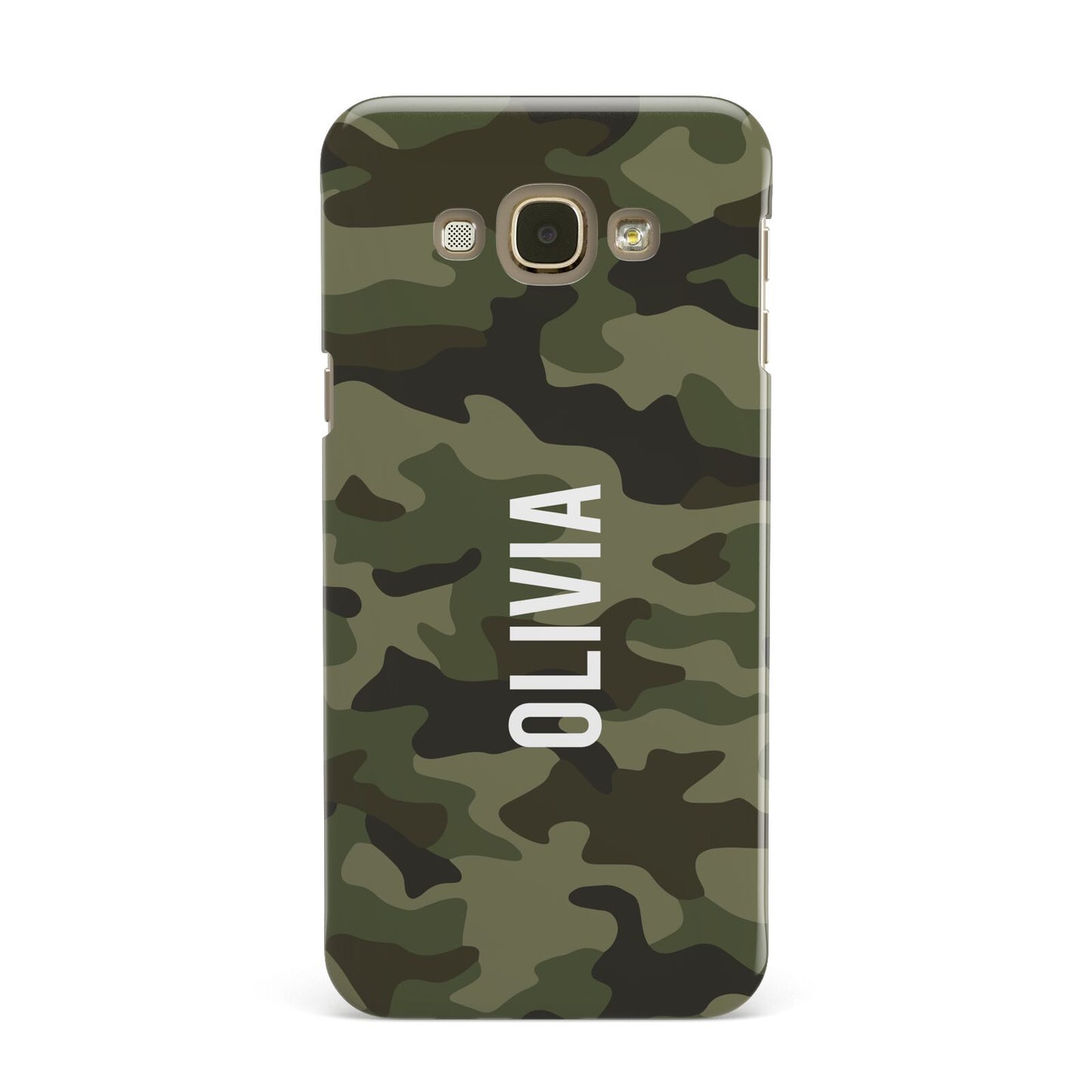 Customised Camouflage Samsung Galaxy A8 Case