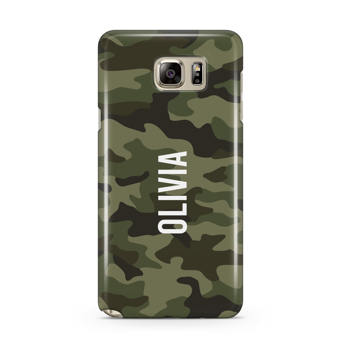 Customised Camouflage Samsung Galaxy Note 5 Case