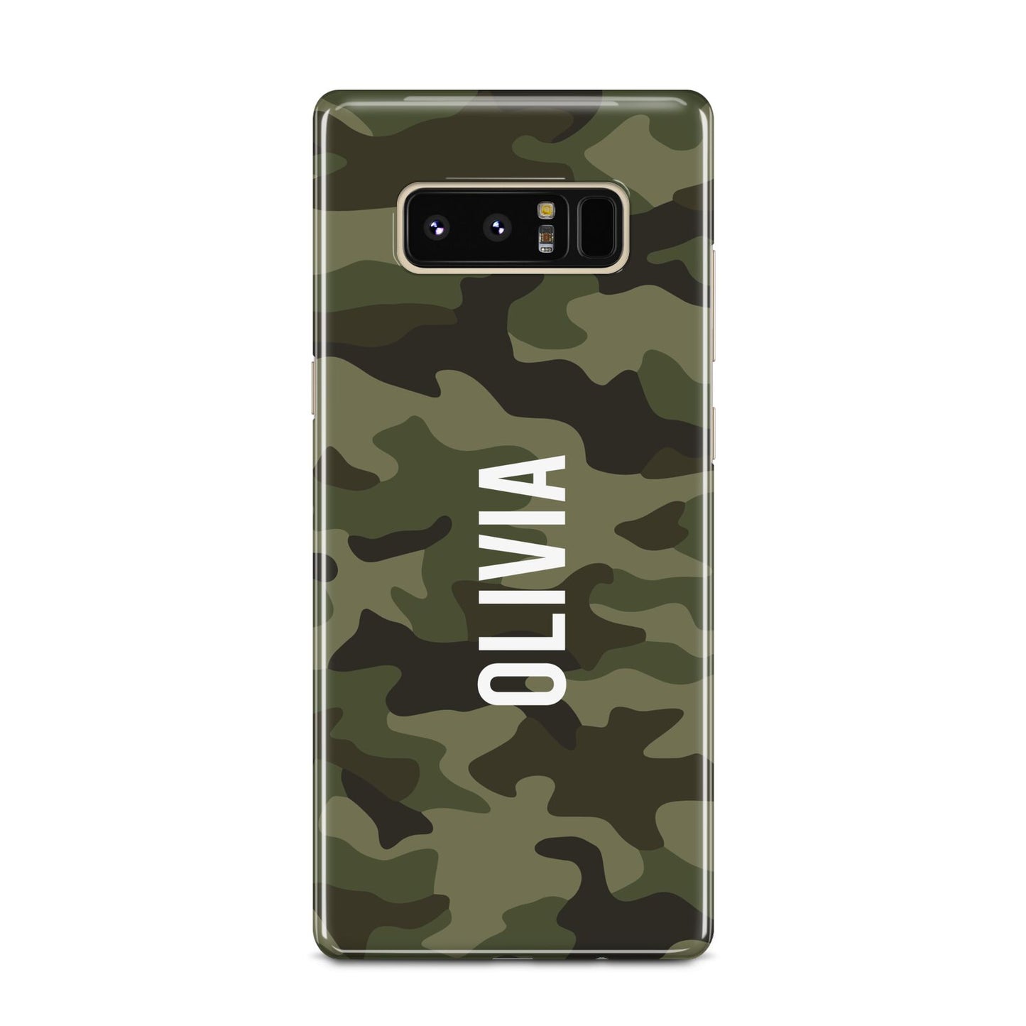 Customised Camouflage Samsung Galaxy Note 8 Case