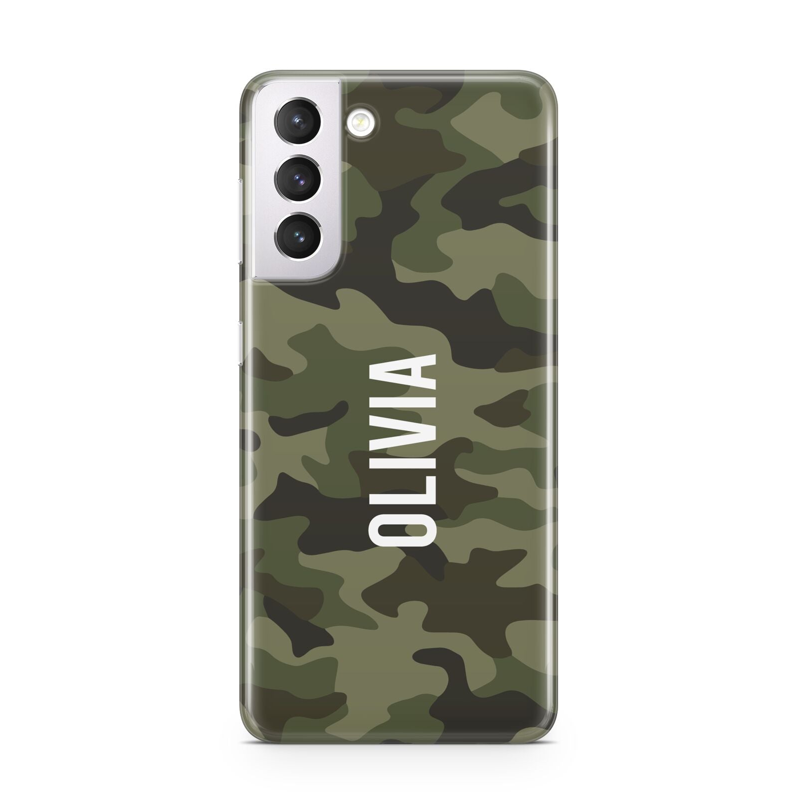 Customised Camouflage Samsung S21 Case