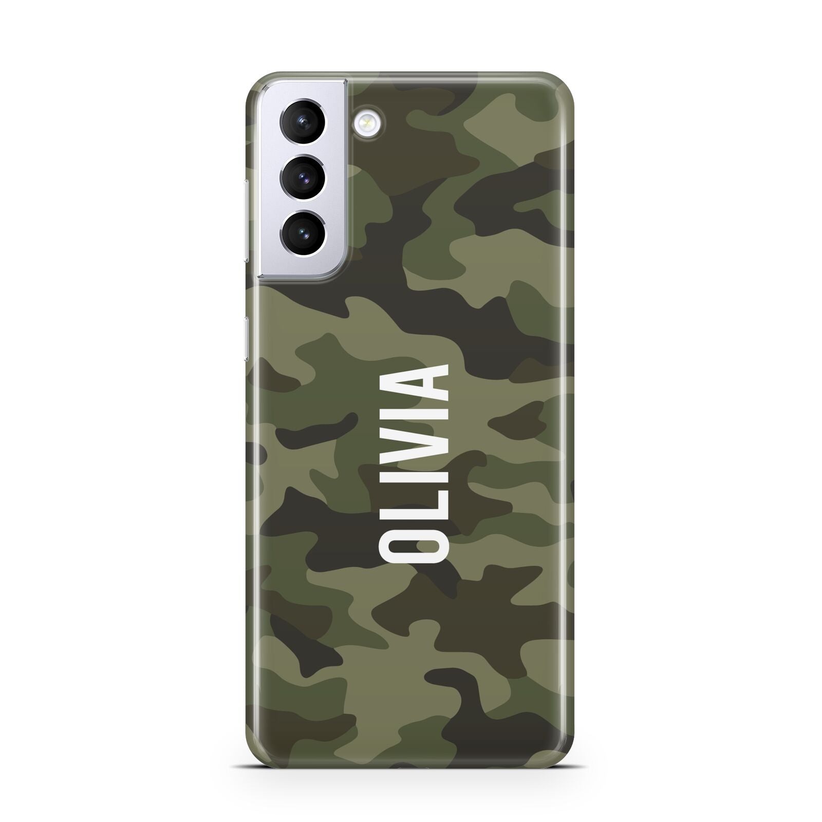 Customised Camouflage Samsung S21 Plus Case