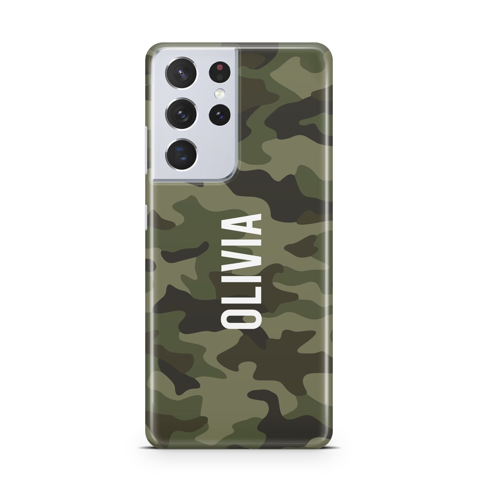 Customised Camouflage Samsung S21 Ultra Case