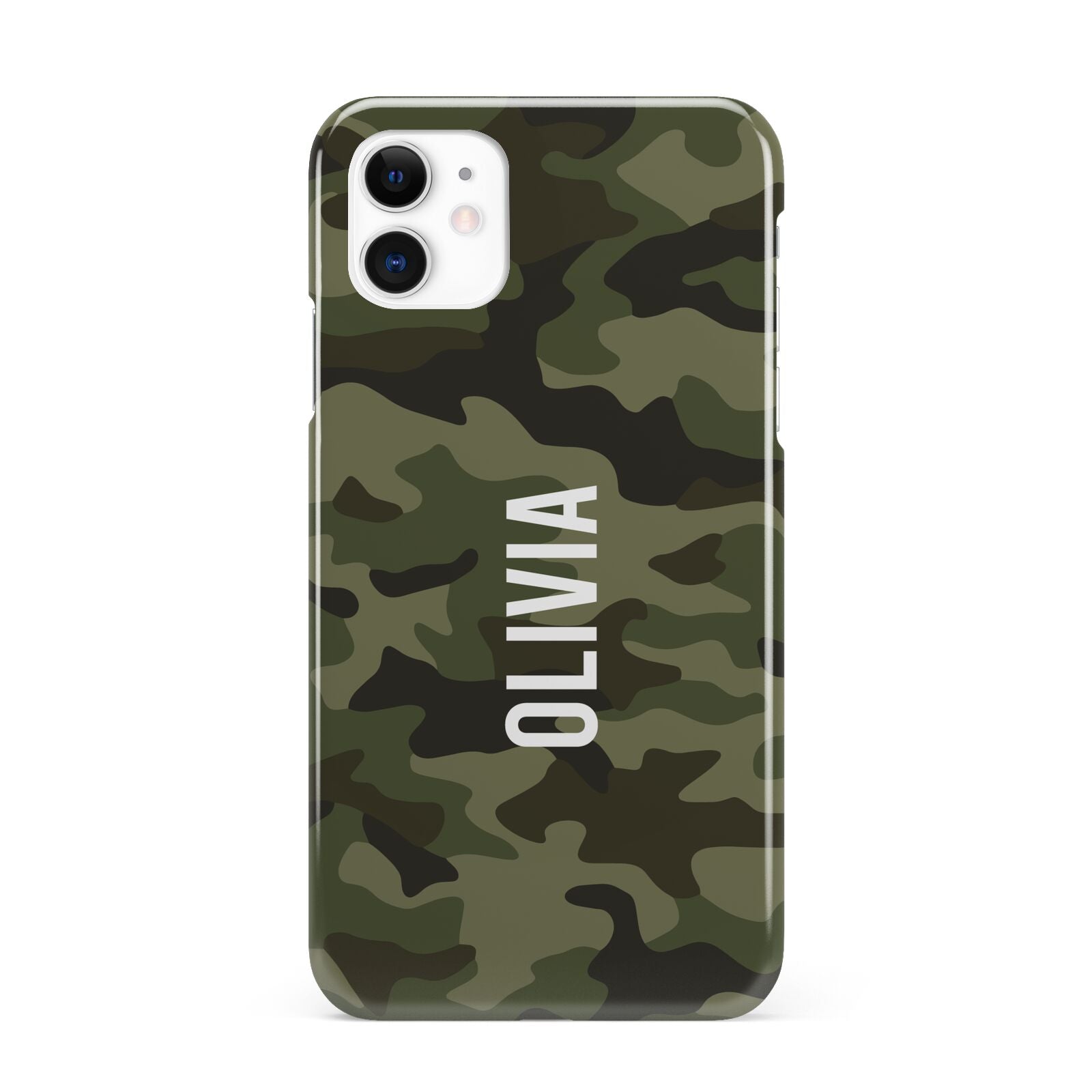 Customised Camouflage iPhone 11 3D Snap Case