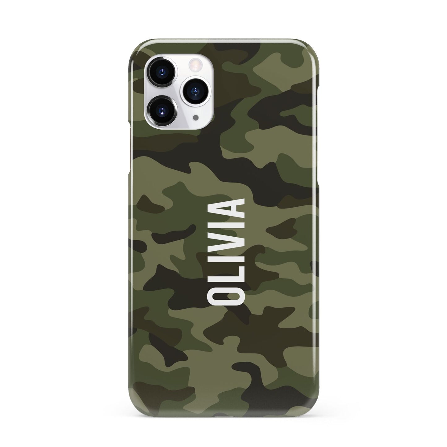 Customised Camouflage iPhone 11 Pro 3D Snap Case