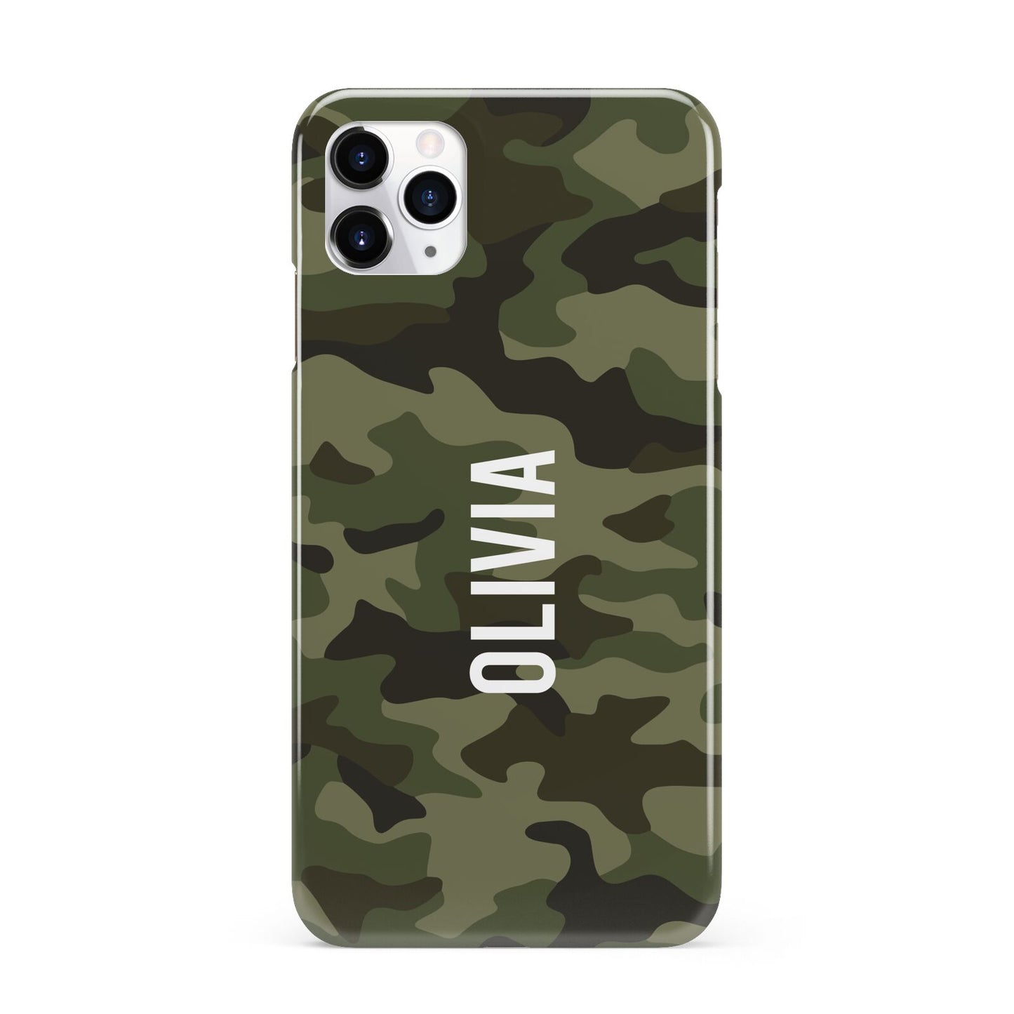 Customised Camouflage iPhone 11 Pro Max 3D Snap Case