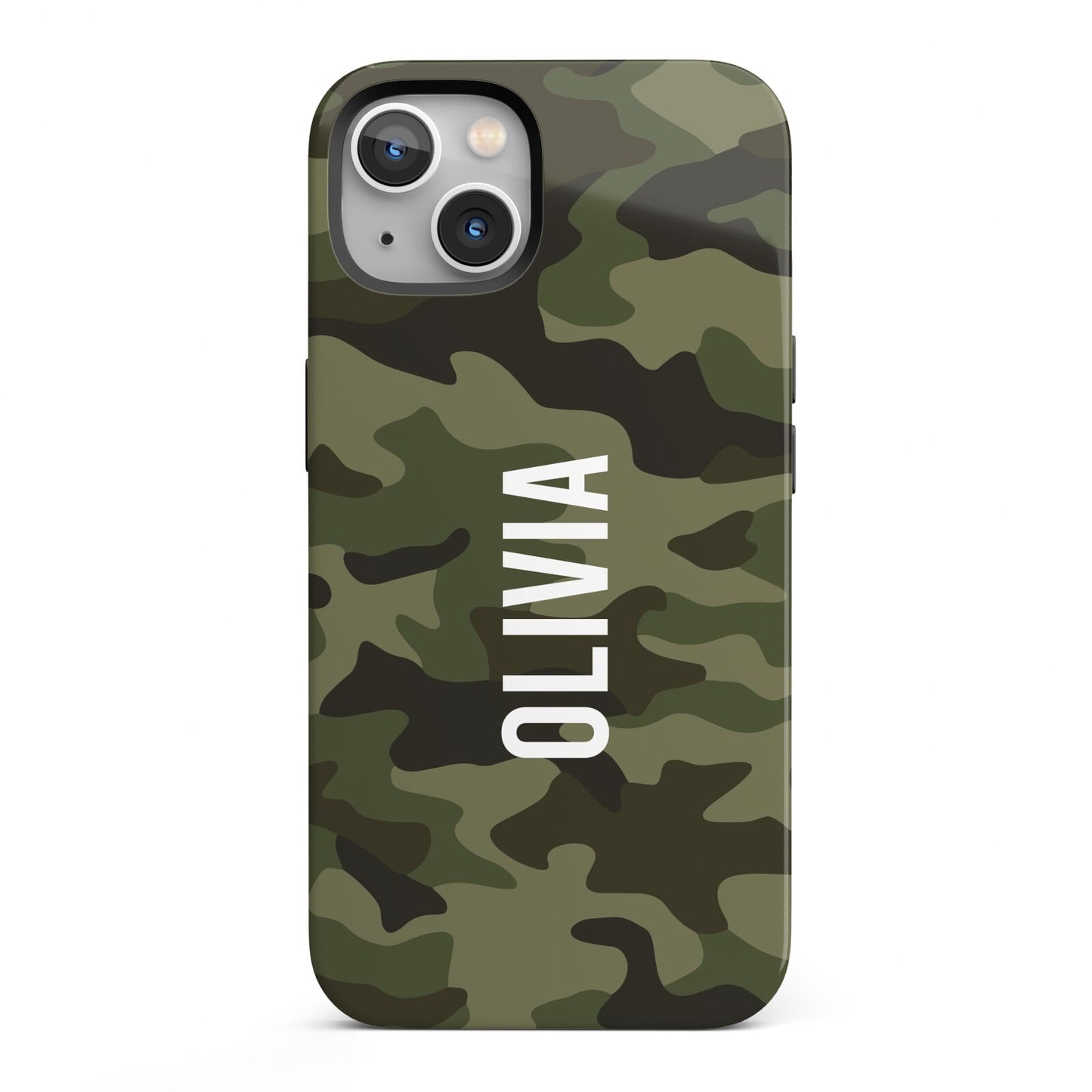 Customised Camouflage iPhone 13 Full Wrap 3D Tough Case