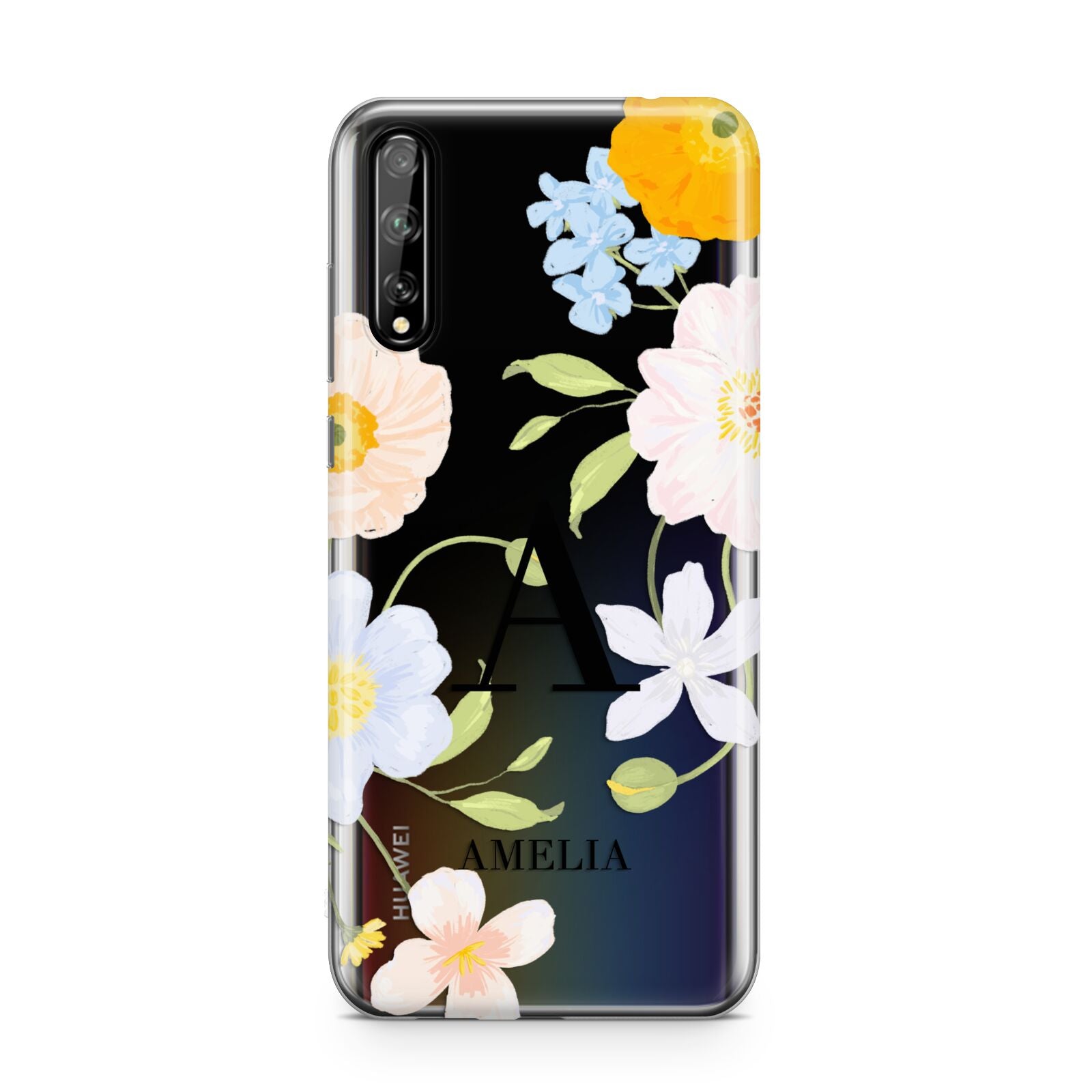 Customised Floral Huawei Enjoy 10s Phone Case