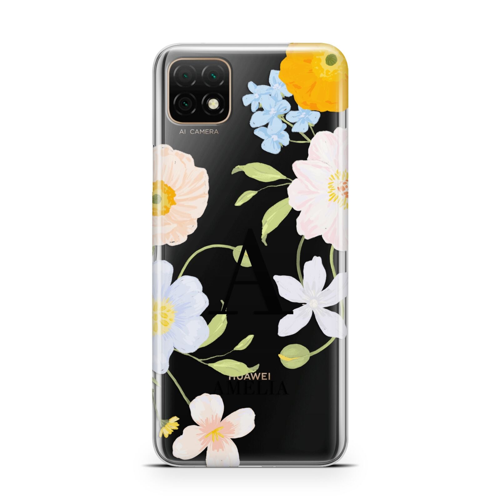 Customised Floral Huawei Enjoy 20 Phone Case