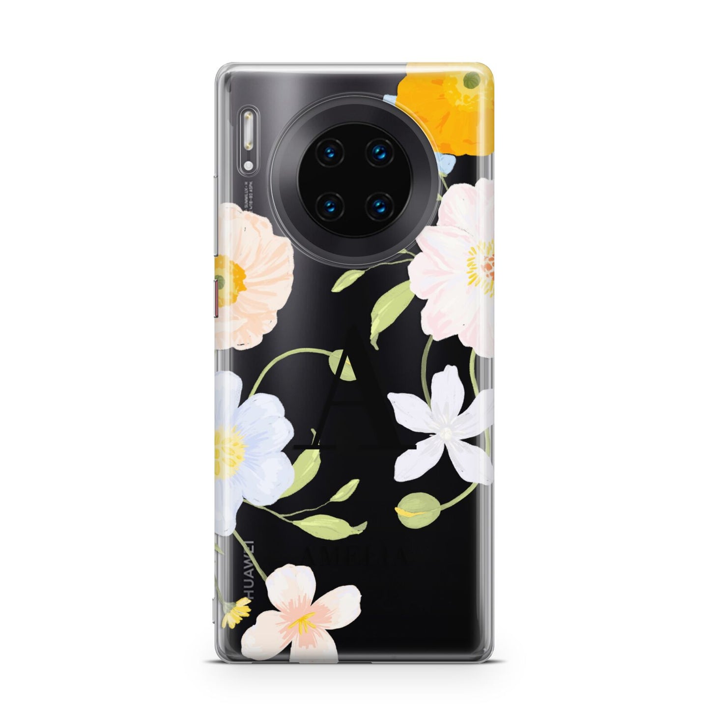 Customised Floral Huawei Mate 30 Pro Phone Case