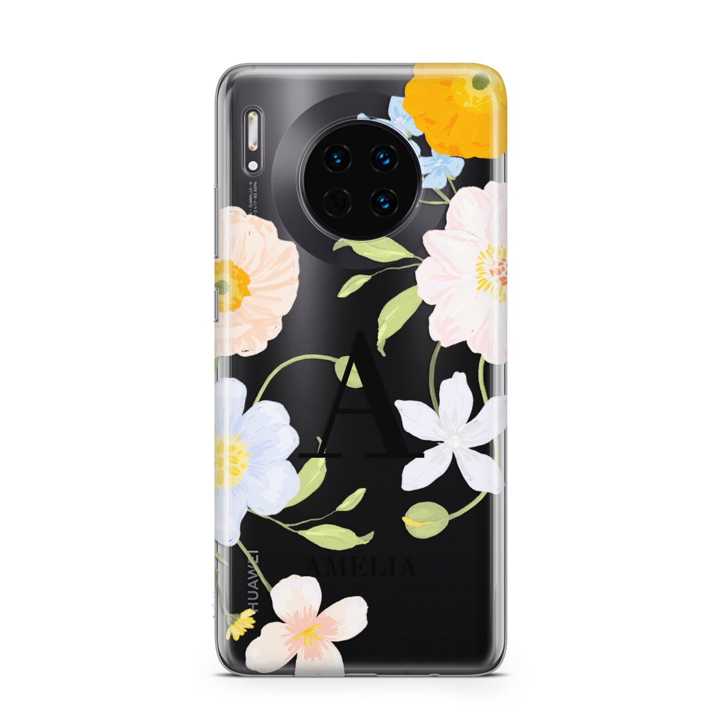 Customised Floral Huawei Mate 30