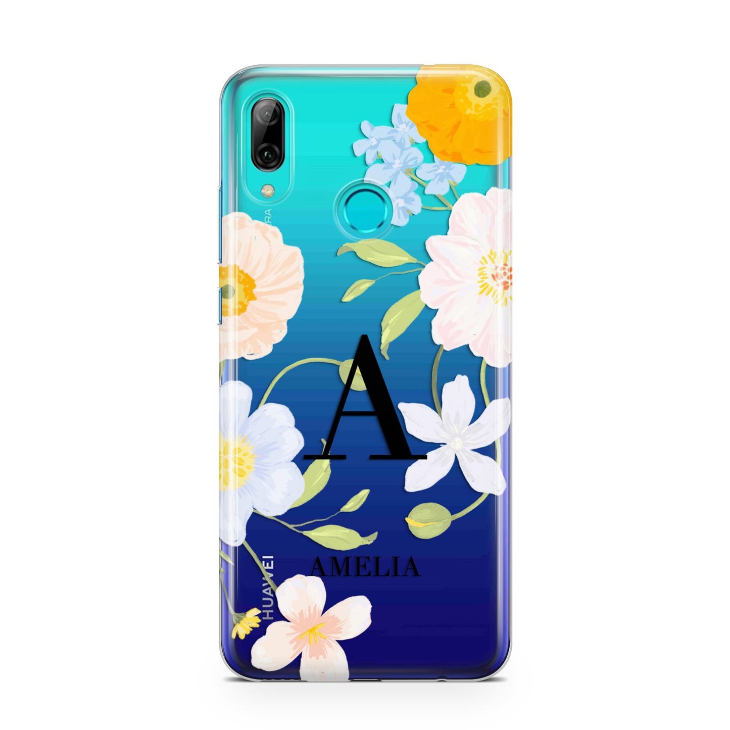 Customised Floral Huawei P Smart 2019 Case