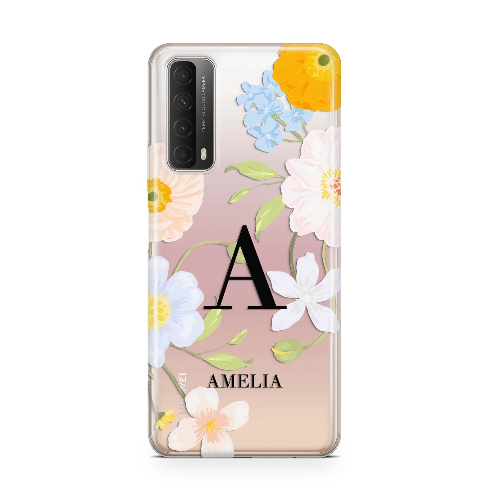 Customised Floral Huawei P Smart 2021