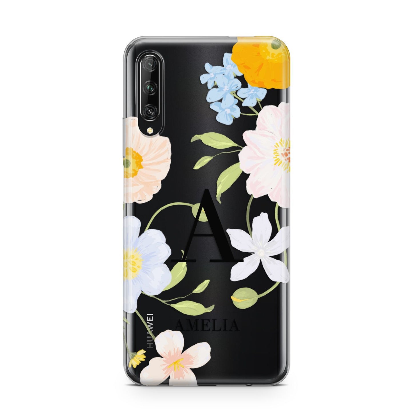 Customised Floral Huawei P Smart Pro 2019