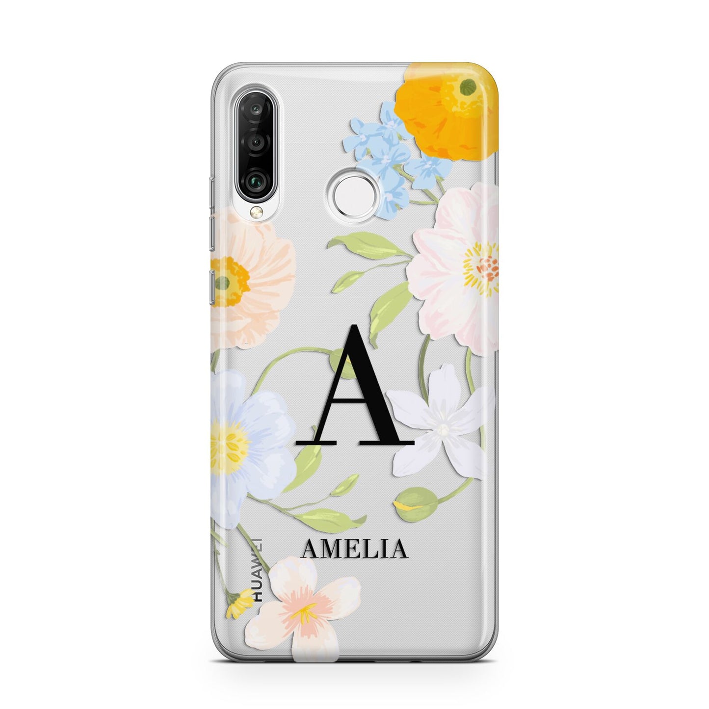 Customised Floral Huawei P30 Lite Phone Case