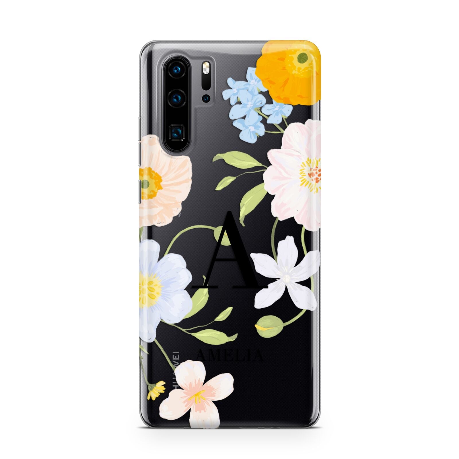 Customised Floral Huawei P30 Pro Phone Case