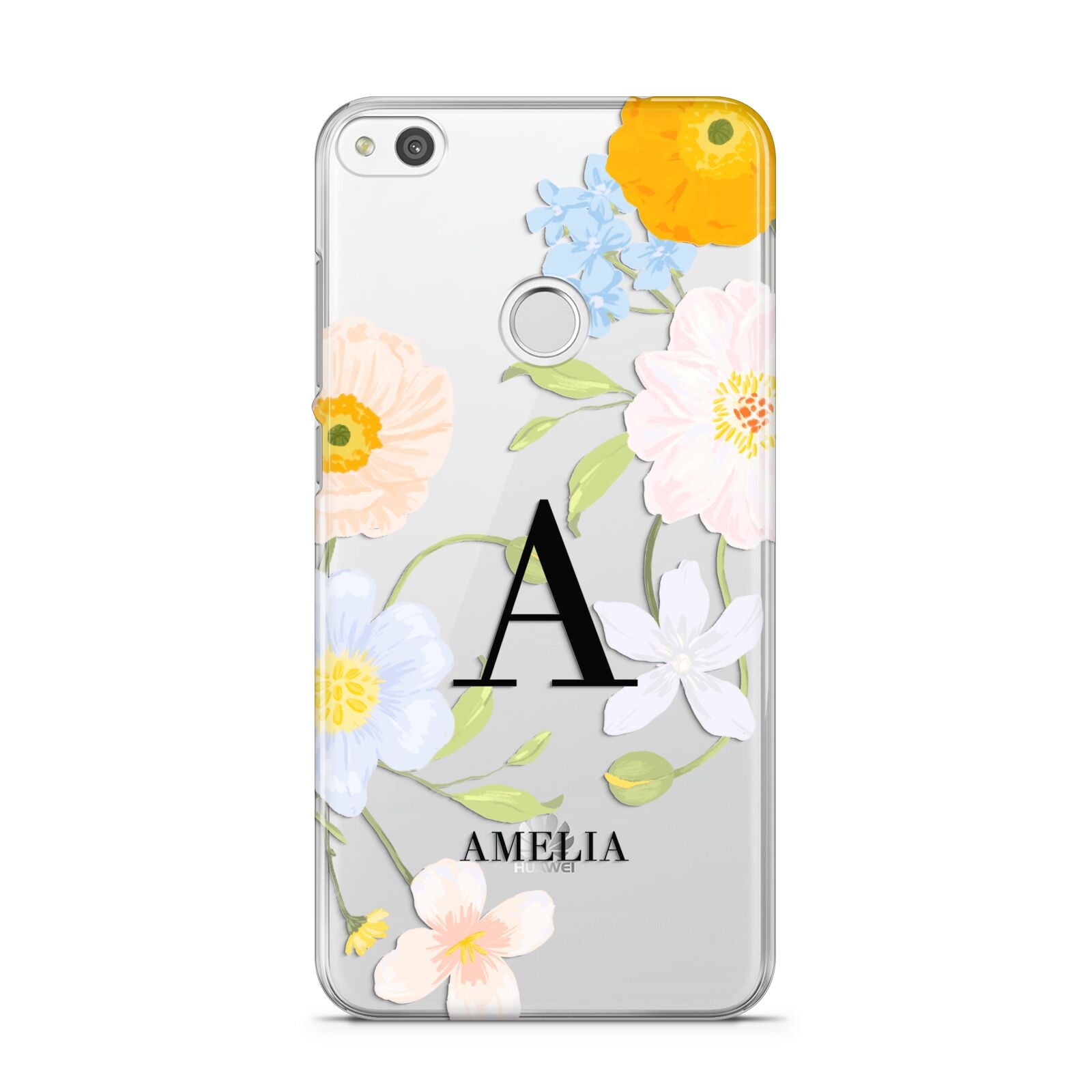 Customised Floral Huawei P8 Lite Case