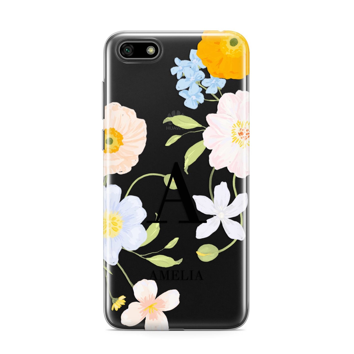 Customised Floral Huawei Y5 Prime 2018 Phone Case