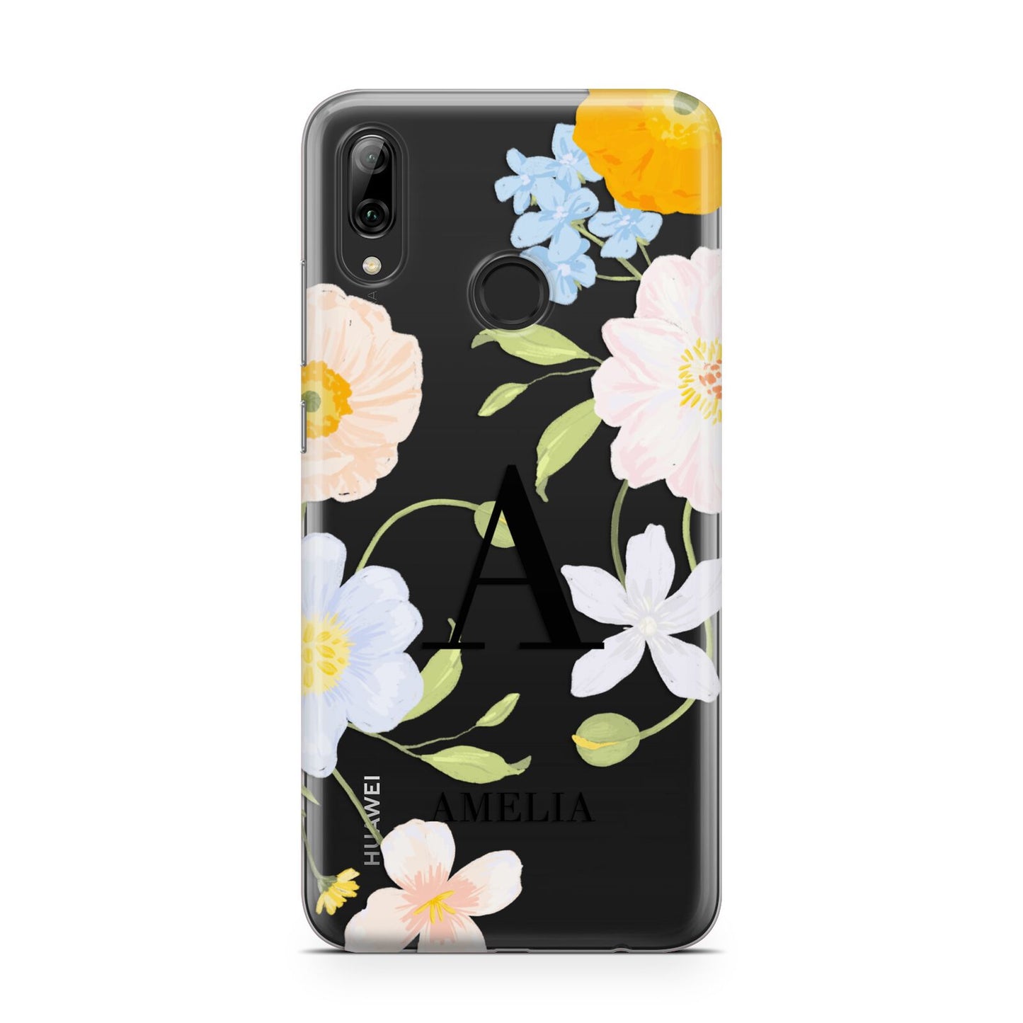 Customised Floral Huawei Y7 2019