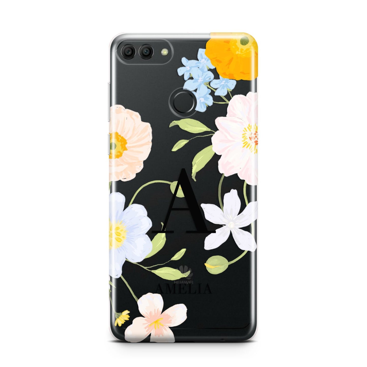 Customised Floral Huawei Y9 2018