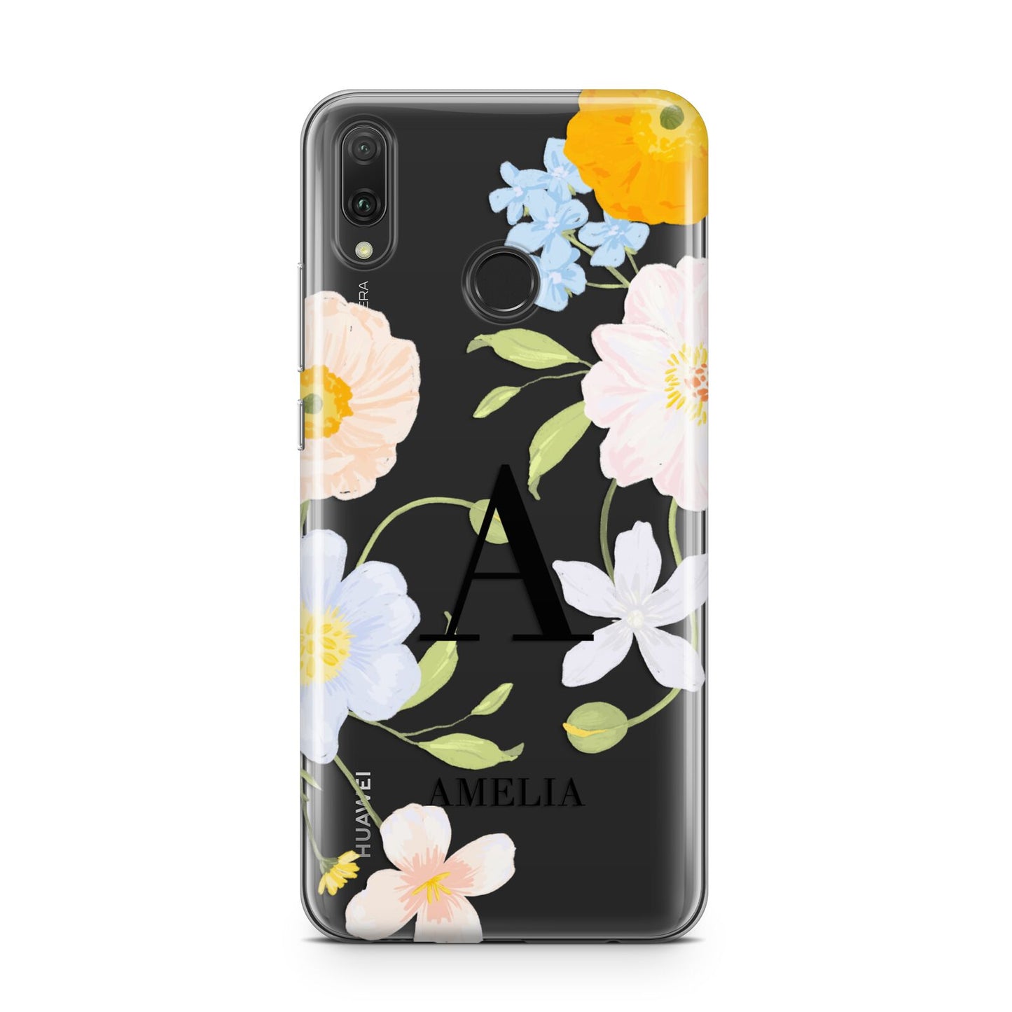 Customised Floral Huawei Y9 2019