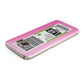 Customised Luggage Tag Samsung Galaxy Case Top Cutout