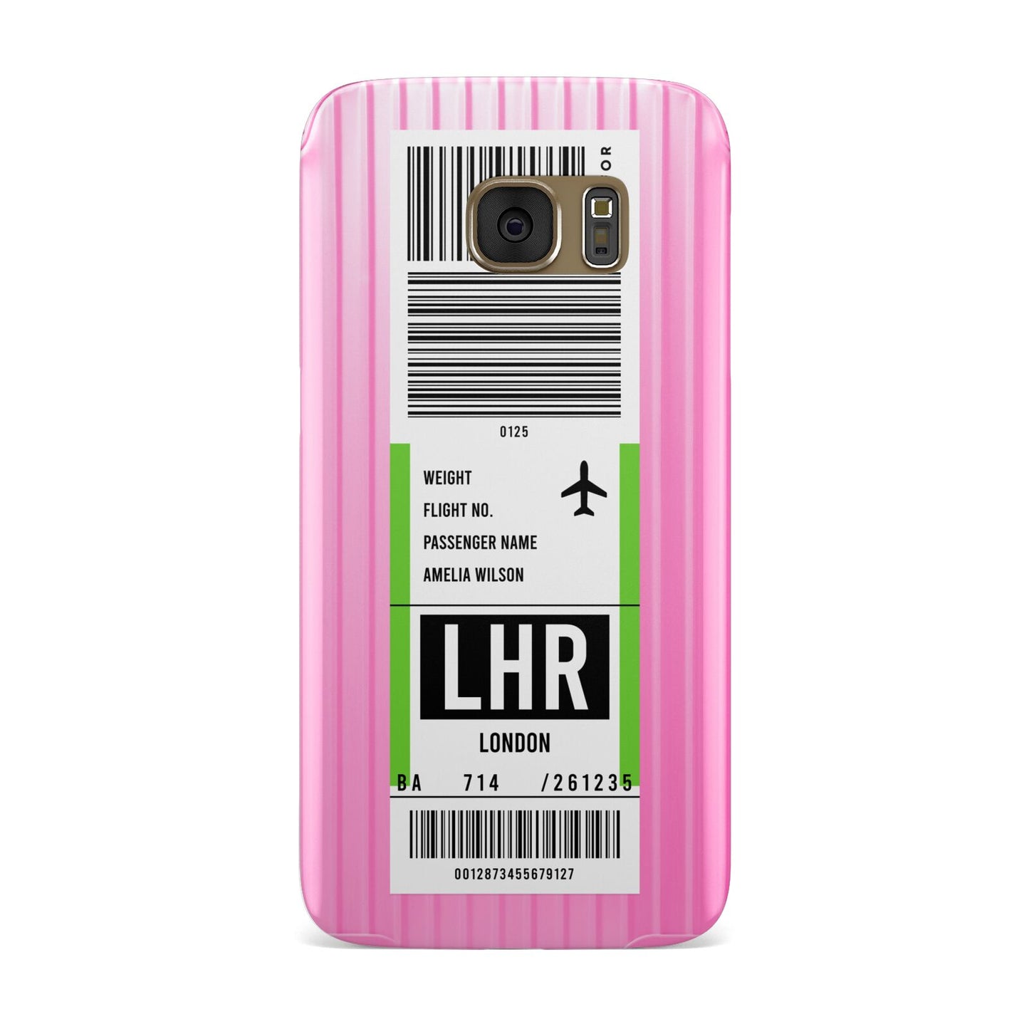 Customised Luggage Tag Samsung Galaxy Case