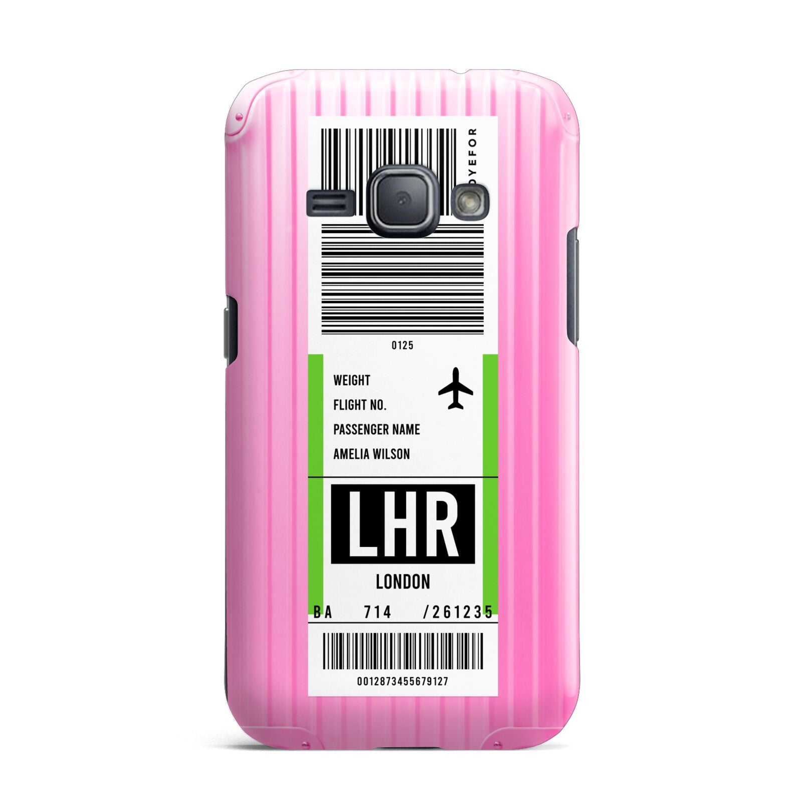 Customised Luggage Tag Samsung Galaxy J1 2016 Case