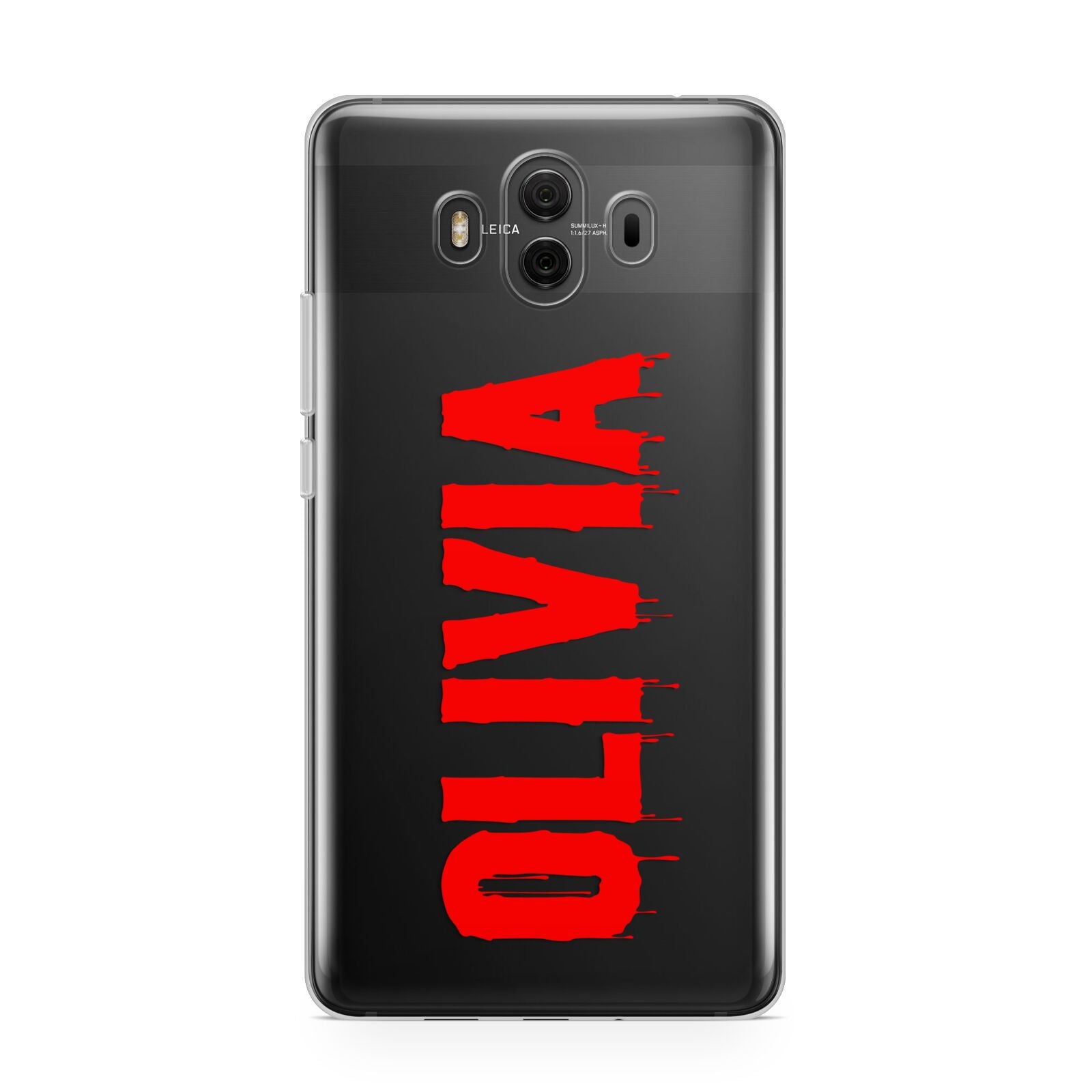 Customised Name Blood Huawei Mate 10 Protective Phone Case