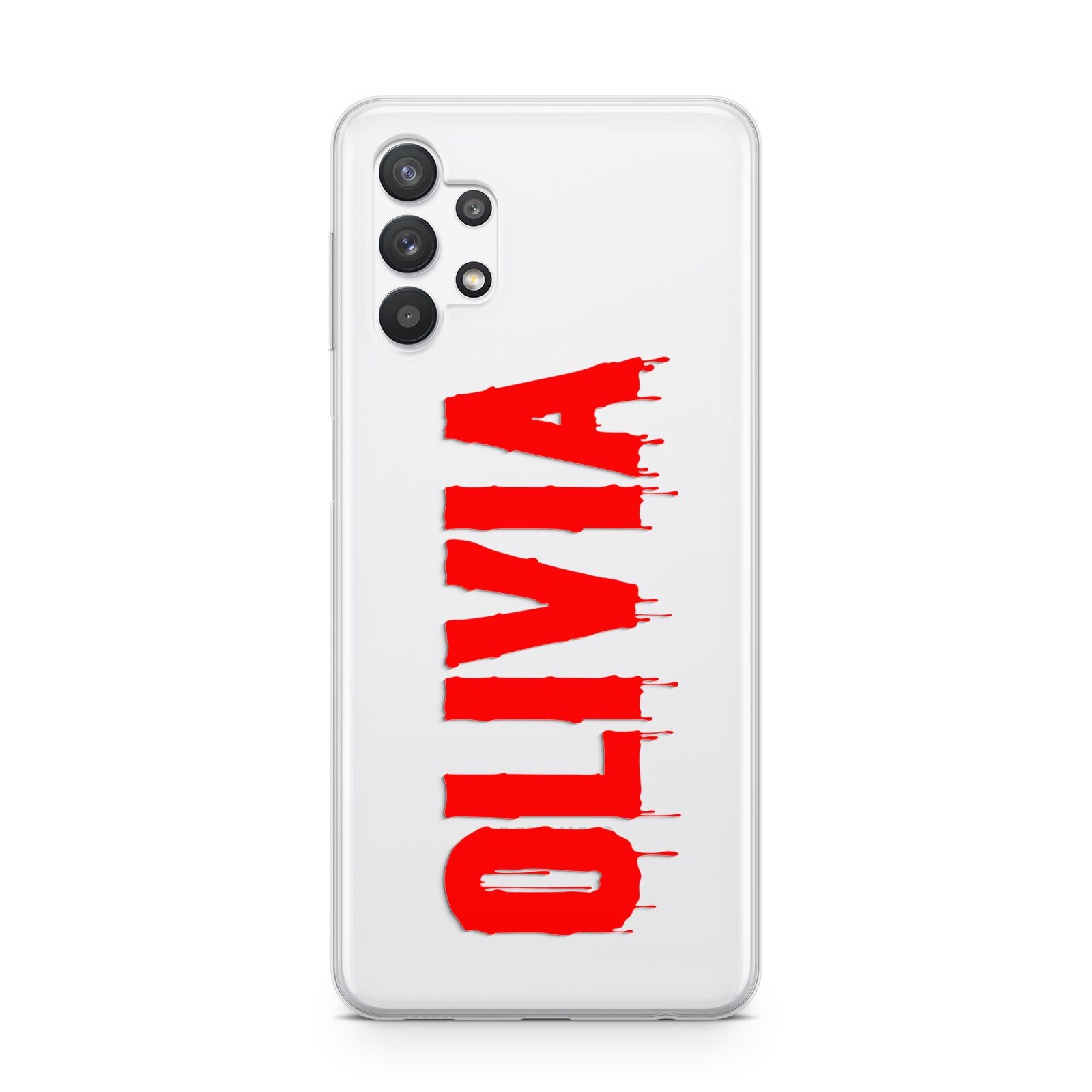 Customised Name Blood Samsung A32 5G Case